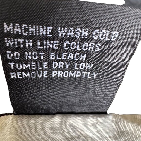 Black Canyon Colorado Vintage Outdoor White Fleece Lining Zip Pocket Jacket L - Picture 12 of 12